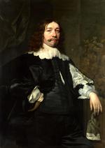欧洲12-19世纪油画六_HELST, Bartholomeus van der - Portrait of a Man in Black holding a Glove
